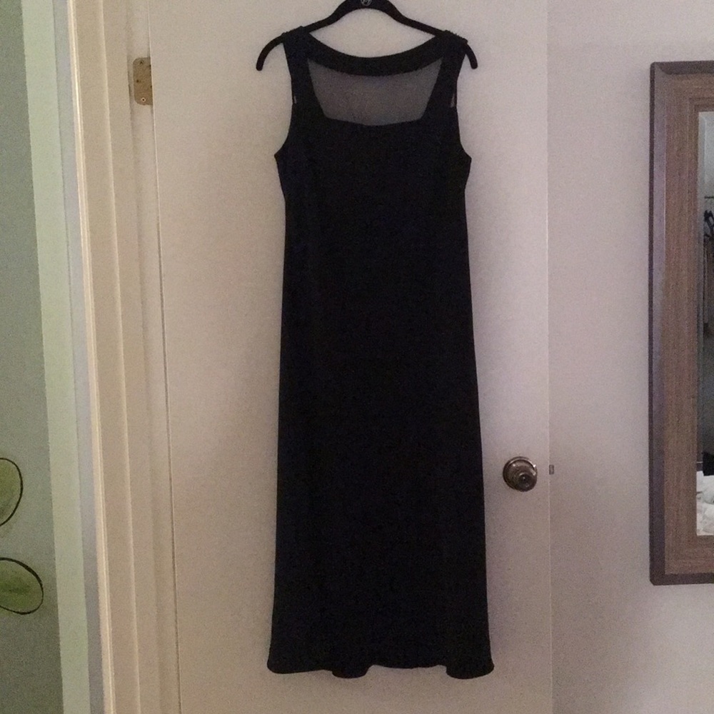 Black formal gown